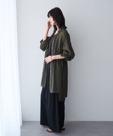 YECCA VECCA シアー2way袖バルーンチュニック