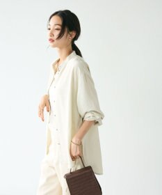 CRAFT STANDARD BOUTIQUE レーヨントロミサイドリボンチュニック