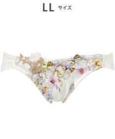 WACOAL ショーツ 【リボンブラ 脇すっきり】 BXB483とペア はきこみ丈あさめ ナイロンベア天竺素材(バック) レディース PXB183 /ワコール