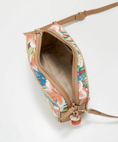 TOPKAPI 【TREASURE TOPKAPI】マイルドサテン スカーフ柄 ショルダーバッグ