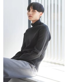 AMERICAN HOLIC バイパチリブタートルニットプルオーバー