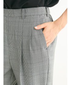 Green Parks きれいシルエットパンツ（テーパード／柄）