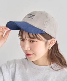 Green Parks ｅｖｅｒｙｗａｌｋ．コーデュロイロゴキャップ