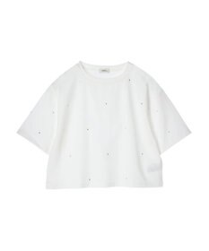 earth music&ecology キラキララインストーンプルオーバー