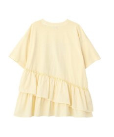 earth music&ecology 異素材ドッキンググラフィックTシャツ