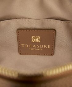 TOPKAPI 【TREASURE TOPKAPI】マイルドサテン スカーフ柄 ショルダーバッグ