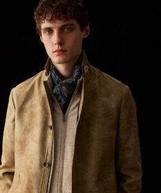 JOSEPH ABBOUD 【イタリア製】フレッシュペイズリー ストール