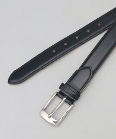 【新品未使用】五大陸×アノネイ社　レザーベルト　ブラック　黒　ゴタイリク　日本製 定番【アノネイ社】日本製 ボックスカーフ ドレスベルト（24年