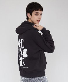 NAVE 【xNAVE】Six Sence Recordコラボ グラフィックフーディスウェット