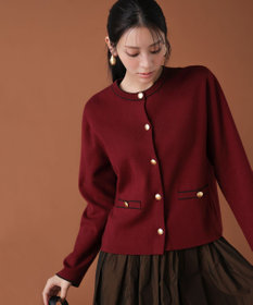 ANY SIS L CICA加工 ニット ジャケット