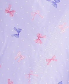 ANY KIDS 【フード取り外し/洗濯機可能】中綿フリル リボンコート