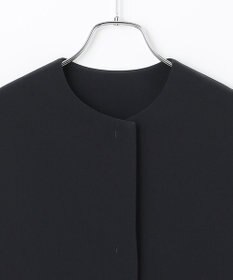 #Newans 【セレモニーにも】＜亀恭子さんコラボ＞コクーンフォルムノーカラージャケット