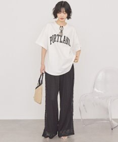 AMERICAN HOLIC PORTLAND裾ラウンドTシャツ