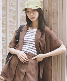 earth music&ecology ニットタンクトップ