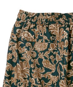 UNFILO 【ウエストゴム】プリント イージーパンツ