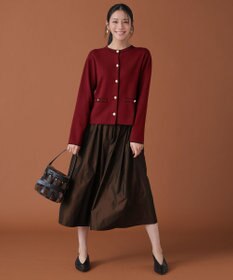 ANY SIS L CICA加工 ニット ジャケット