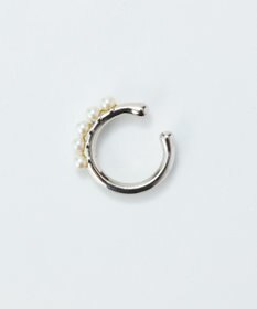 Phoebe 【金属アレルギー対応】パールフローイヤーカフ　シルバー/ニッケルフリー