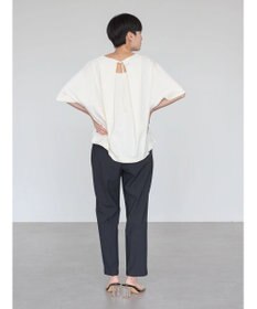 AMERICAN HOLIC 接触冷感バックタック袖折り返しカットプルオーバー