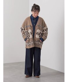 CRAFT STANDARD BOUTIQUE 【男女兼用】オルテガ柄カーディガン