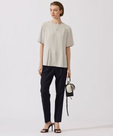 ICB 【接触冷感・UVケア・撥水・洗える】 LooseWeave テーパードパンツ