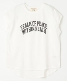 ANY 【接触冷感/UVケア】ノースリーブロゴTシャツ