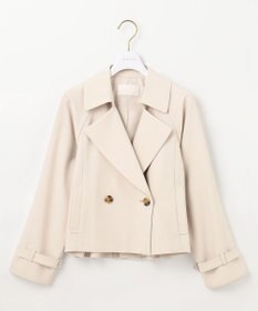 ANY SIS S 【低身長企画】ショートトレンチ コート