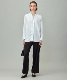 ICB L 【スマートバック仕様・洗える】ストレッチダブルサテン カーゴパンツ