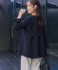 Tiaclasse バックフレアロングジャケット