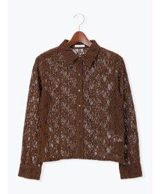 Te chichi 起毛レースシャツ