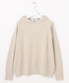 J.PRESS LADIES CHENILLE フーデッド ニット