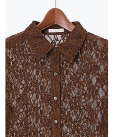 Te chichi 起毛レースシャツ