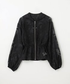 GRACE CONTINENTAL ジャガード刺繍ブルゾン