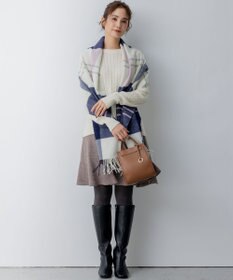 組曲 ウールマルチチェックストール