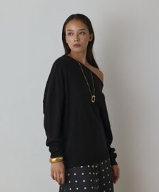 GRACE CONTINENTAL アシメテレコカットトップ