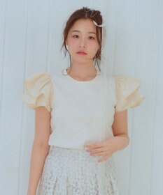 Feroux フリル袖  Tシャツ