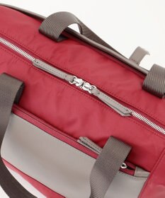 Y'SACCS ナイロン×リサイクルレザー　コンビマルチトート