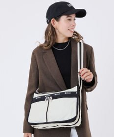LeSportsac DELUXE EVERYDAY BAG/スペクテイターサンドバー/ブラック