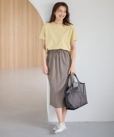 ANY 【セットアップ可能/UVケア/接触冷感/ストレッチ】イージーケアタイトスカート