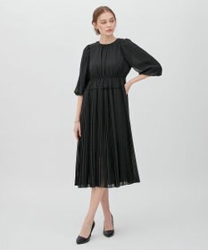 23区 L 【APPLAUDIR】シフォンジョーゼット ドレス