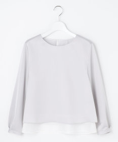 J.PRESS LADIES L ハンマーサテン カットソー