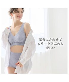 BRADELIS New York 【Yukine inc. 】ゆきねえ365綿混モアらくすっぽりショーツ24 ブラデリス 補正下着