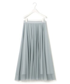 ICB 【洗える】ハイゲージチュール スカート