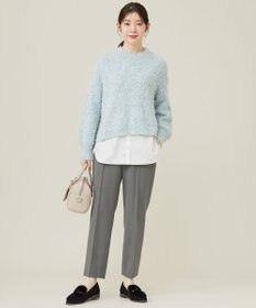 ANY SIS 【保温効果/ストレッチ】シリーズ累計13万枚突破！ビューティサーモ テーパードパンツ