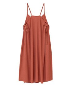 Green Parks 表面感脇リボンキャミワンピース