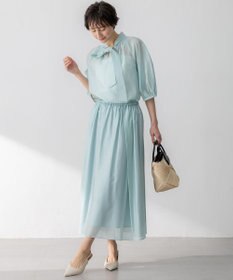 23区 VIOLAｄORO アバカ メッシュ  2WAY バケットバッグ