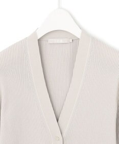 ICB 【洗える】 コンパクトリブ カーディガン