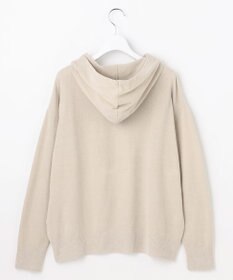 J.PRESS LADIES CHENILLE フーデッド ニット