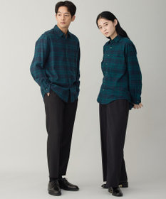 UNFILO MENS 【男女兼用】クリーンチェック ネルシャツ