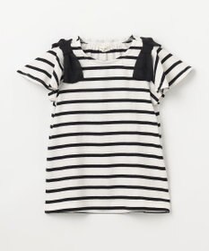 ANY KIDS ひんやりクール 肩リボンTシャツ