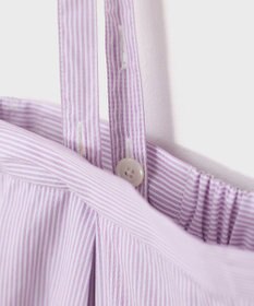 LENO SALOPETTES CANDY STRIPE / サロペット